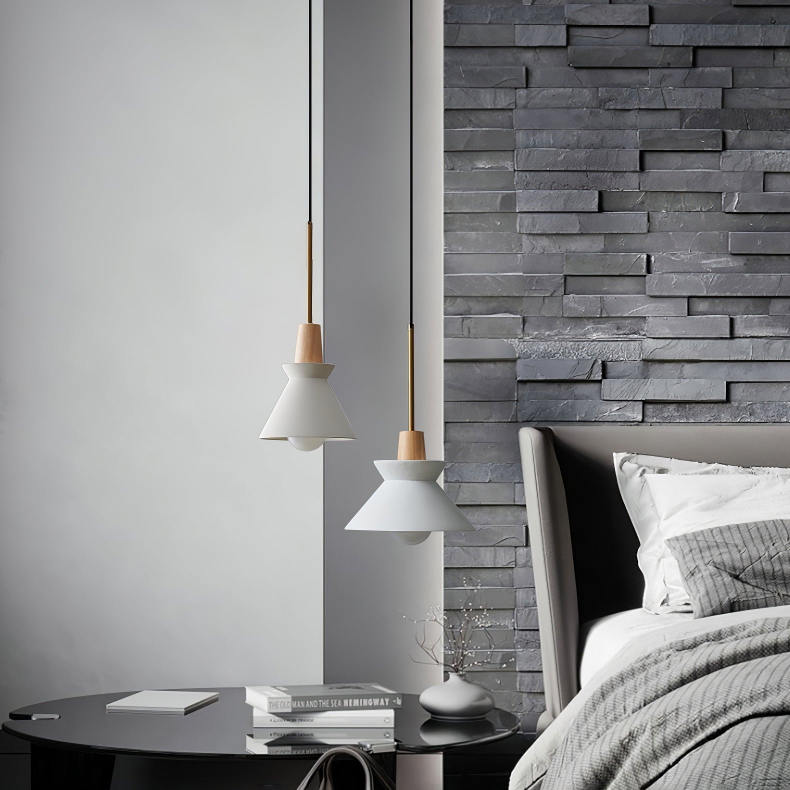 Scandinavian Pendant Lamp for Bedroom | Lersk