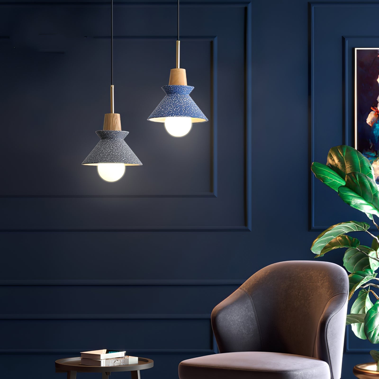 Scandinavian Pendant Lamp for Bedroom | Lersk