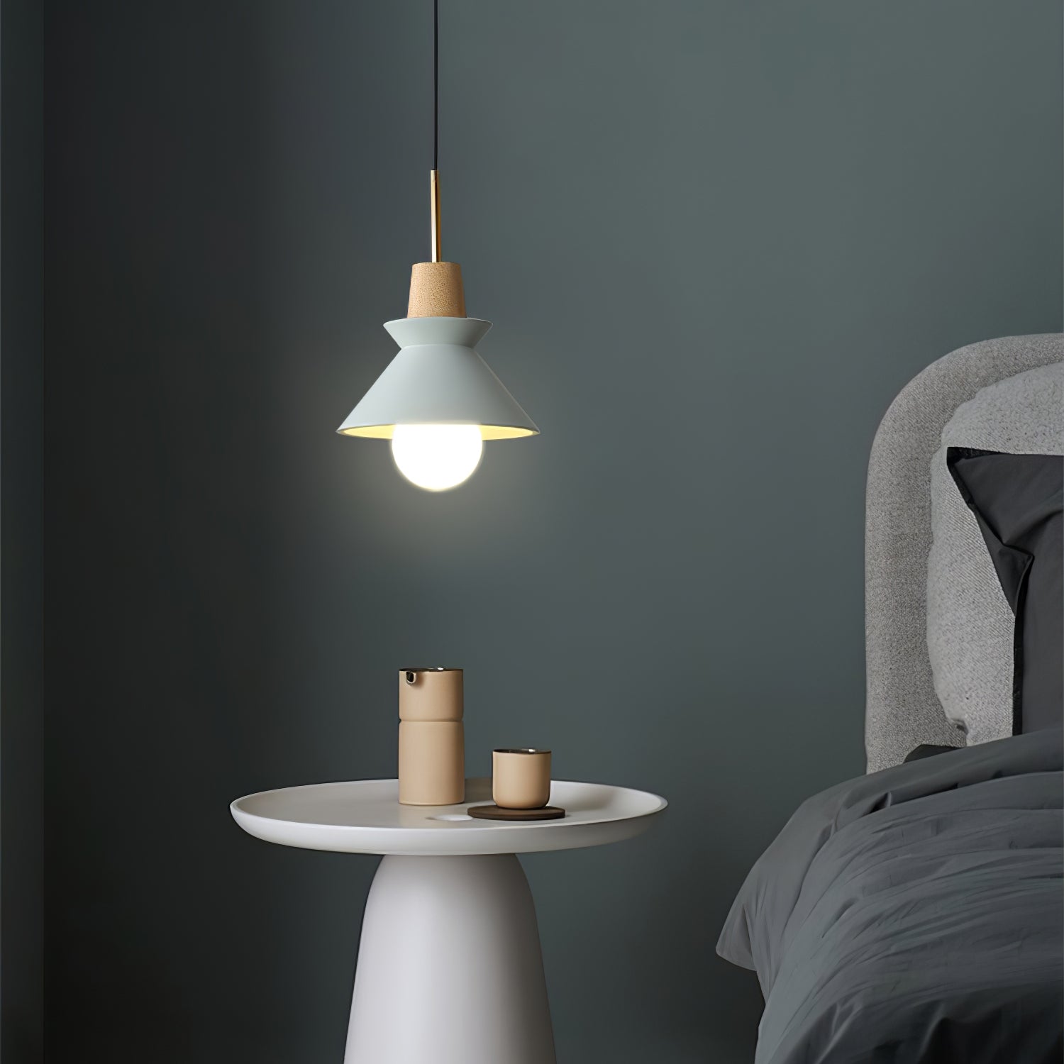 Scandinavian Pendant Lamp for Bedroom | Lersk