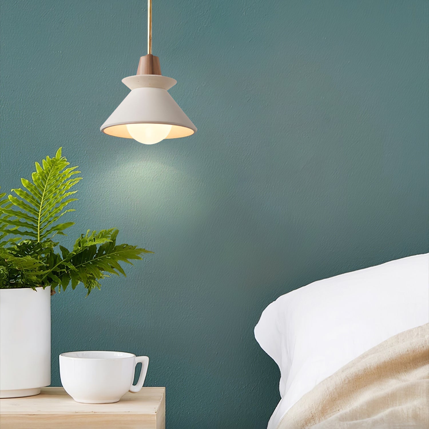 Scandinavian Pendant Lamp for Bedroom | Lersk