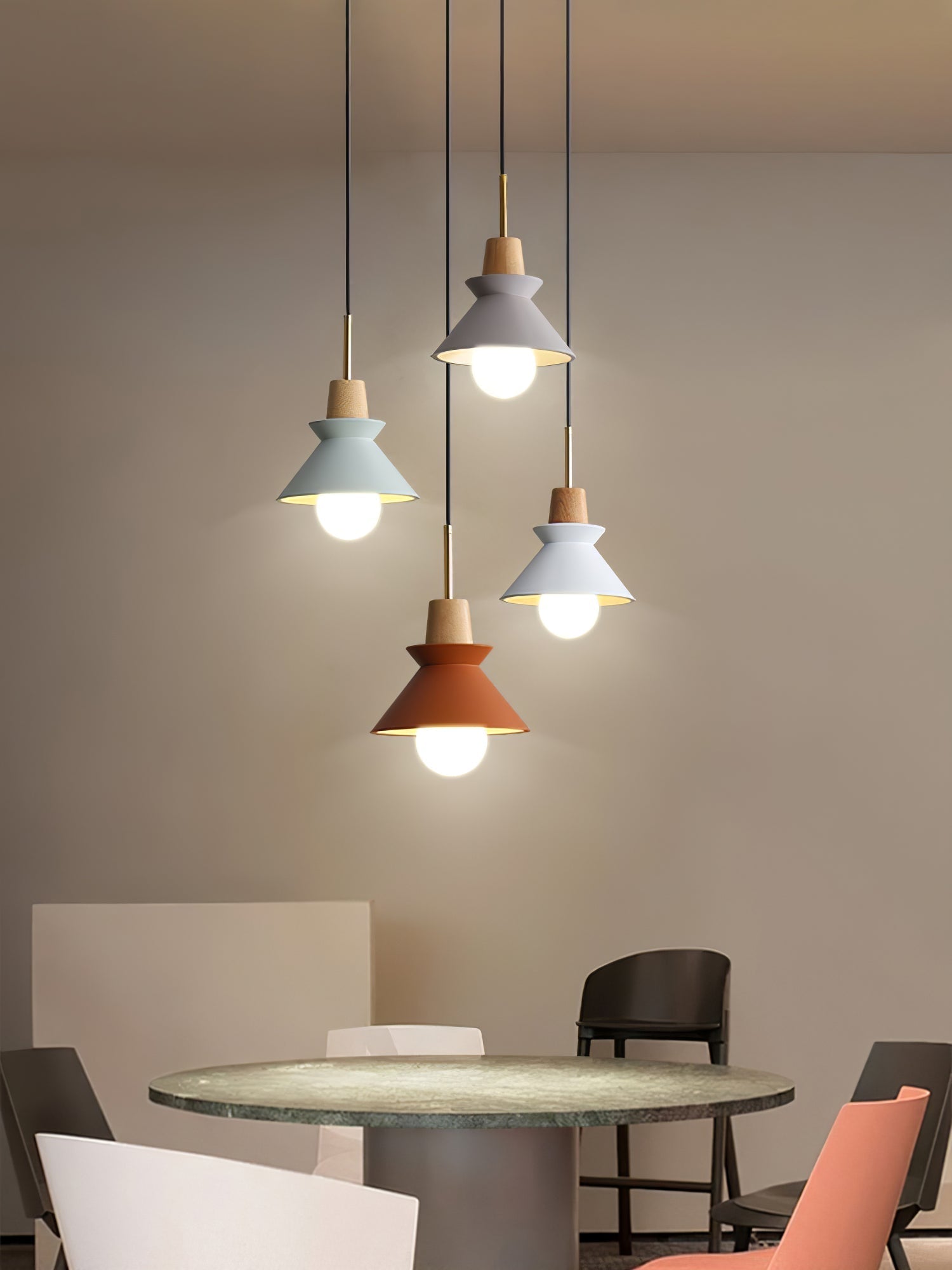 Scandinavian Pendant Lamp for Bedroom | Lersk