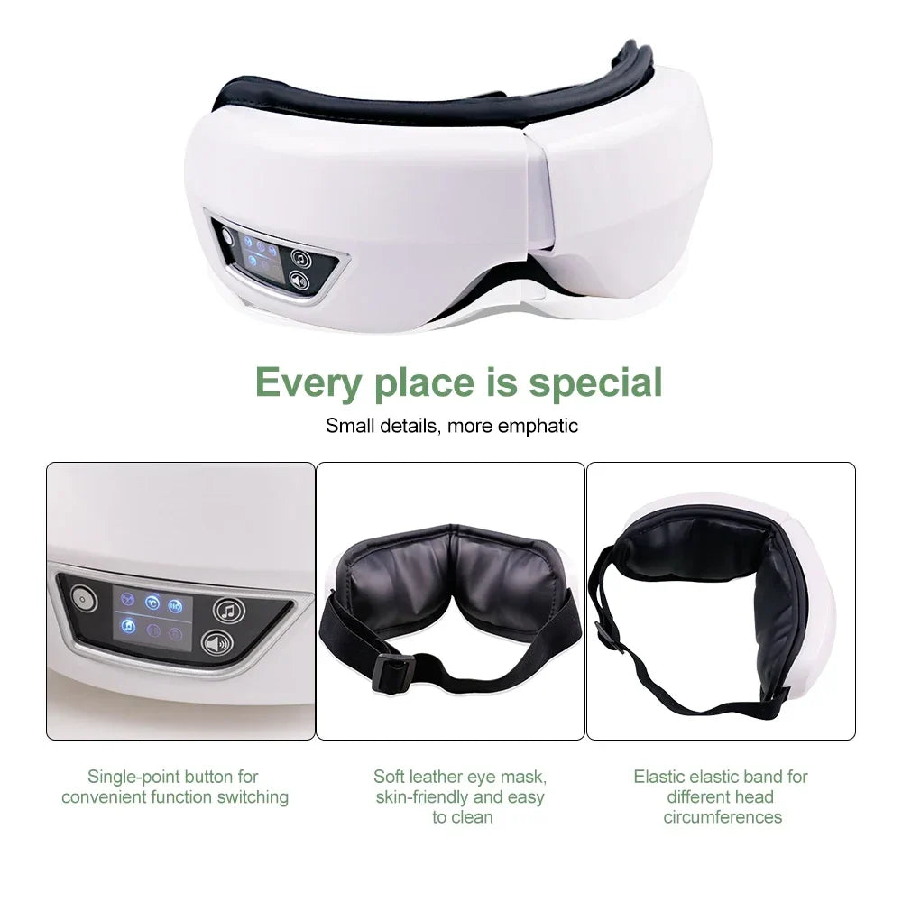 Smart Airbag Eye Massager – Intelligent Relaxation & Sleep Therapy | Lersk
