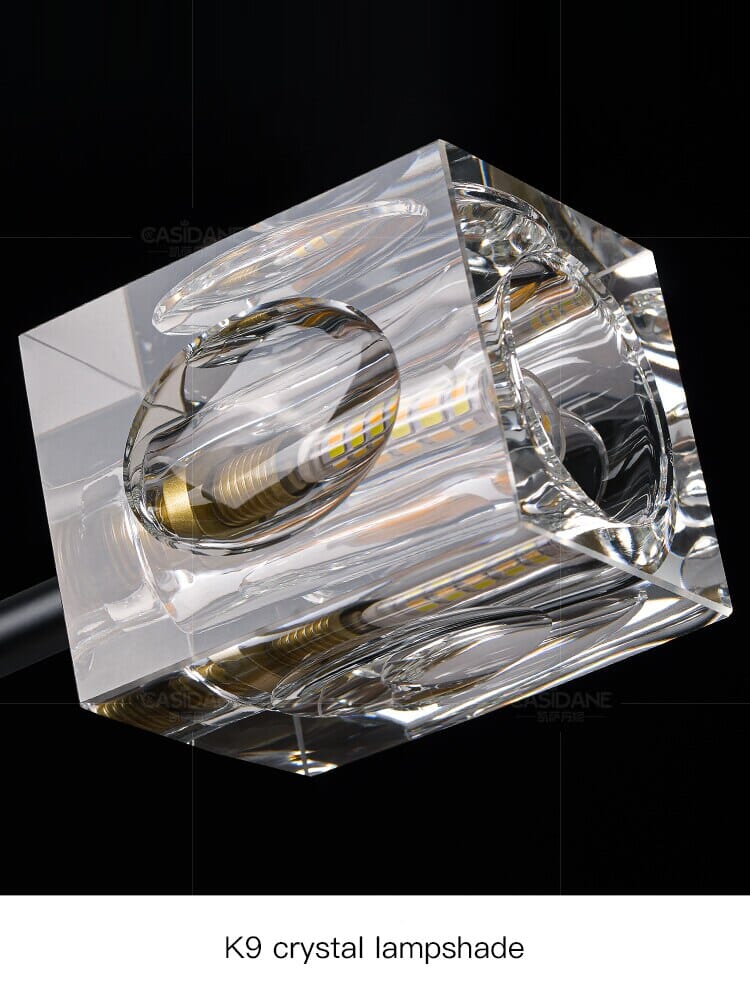 Cube Chandelier in Black | Lersk