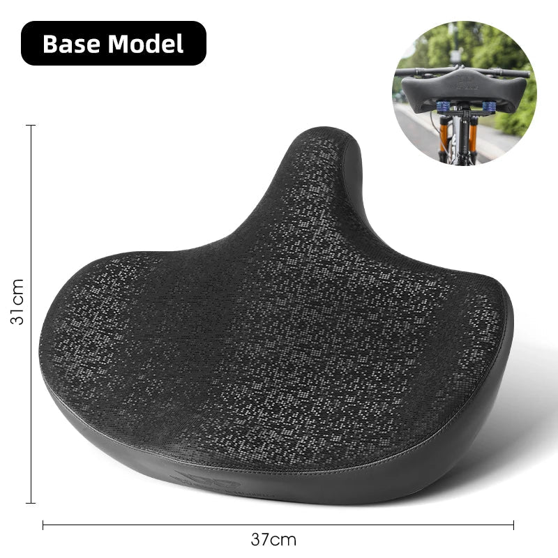 SummitRide Wide Ergonomic Saddle for MTB and City Bikes | Lersk