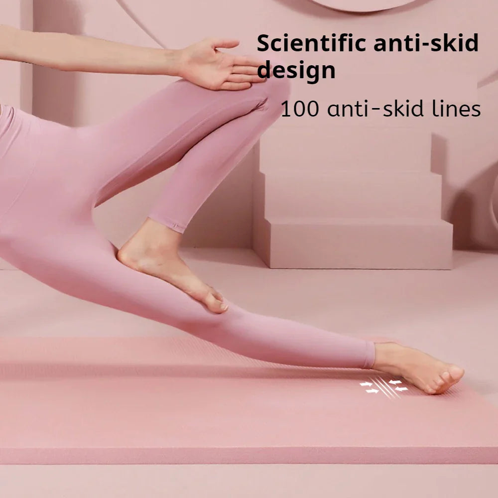 Rutschfeste Yogamatte für Komfort, Stabilität und Langlebigkeit für alle Levels | Lersk