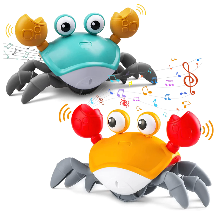Hračka CrawlCrab Walker pro batolata s pohybovými senzory | Lersk