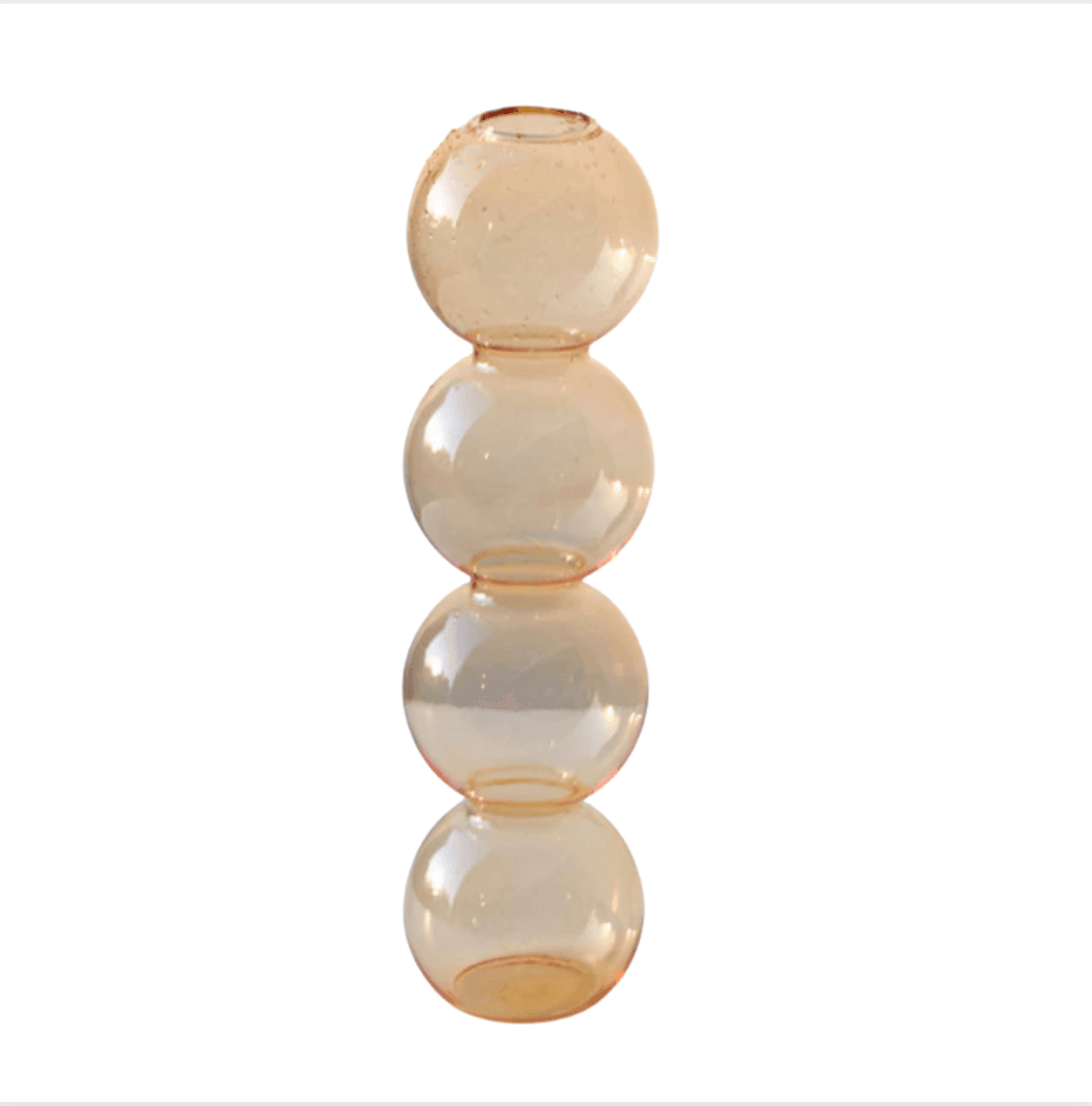 AuraGlass Bubble Vase for Crystal Clear Glass Decor | Lersk