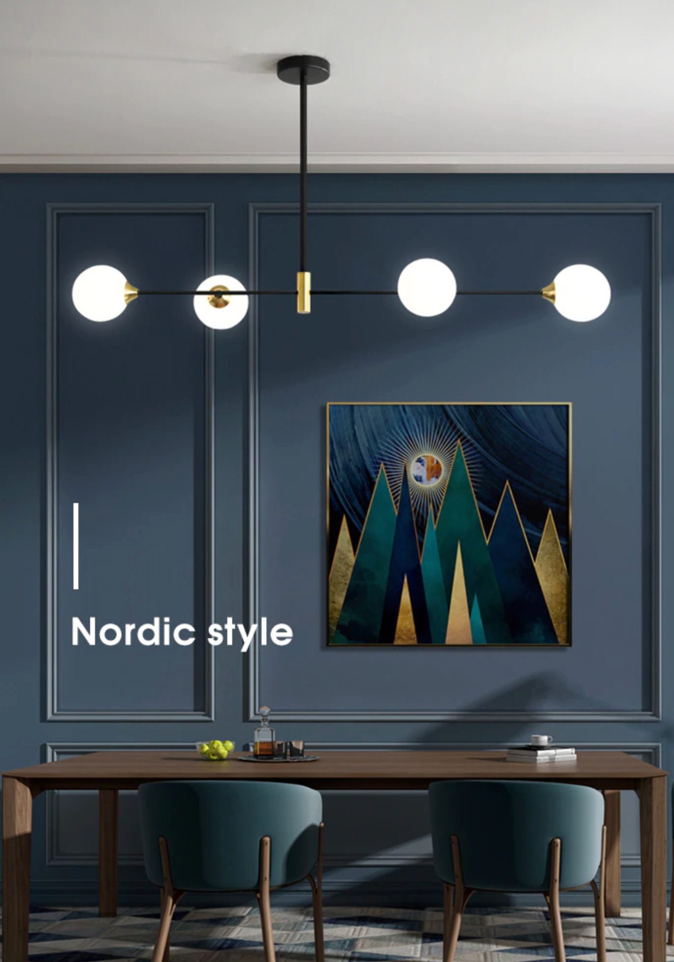 Stropní svítidlo Lyra Nordic Glass Ball s LED žárovkami E27 | Lersk