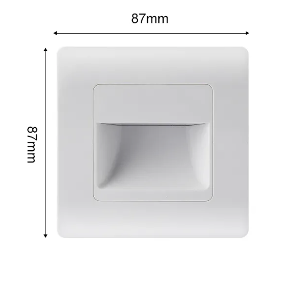 NovaTrail Outdoor Motion Sensor Wall Step Light for Nighttime Pathway Safety | Lersk