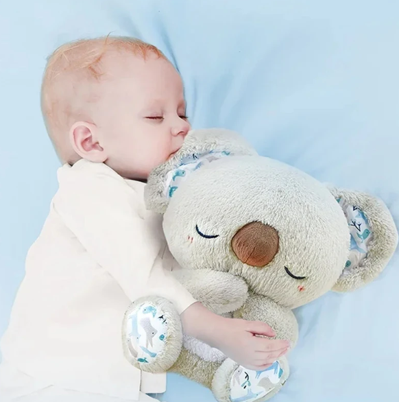 Uklidňující hračka Koala na dýchání pro relaxaci a podporu spánku s jemným dýchacím pohybem | Lersk
