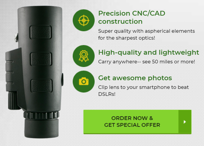 NovaSight Pro Monocular 10x Waterproof With Phone Holder And Tripod | Lersk