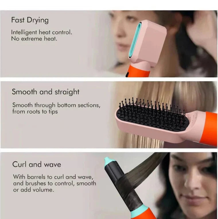 NovaFlex 5-in-1 Multi-Styler Haartrockner Locken Glätten Glanz | Lersk
