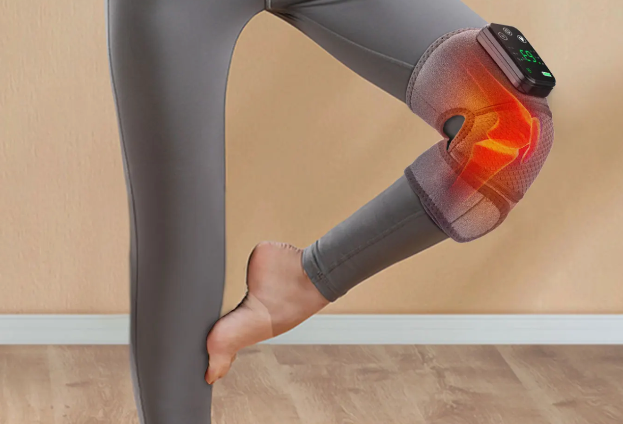 3 In 1 Electric Heating Vibration Knee Brace Pain Relief | Lersk