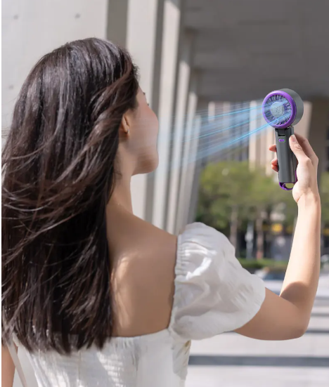Skye Portable Handheld Cooling Fan With Cold Compress For On The Go | Lersk