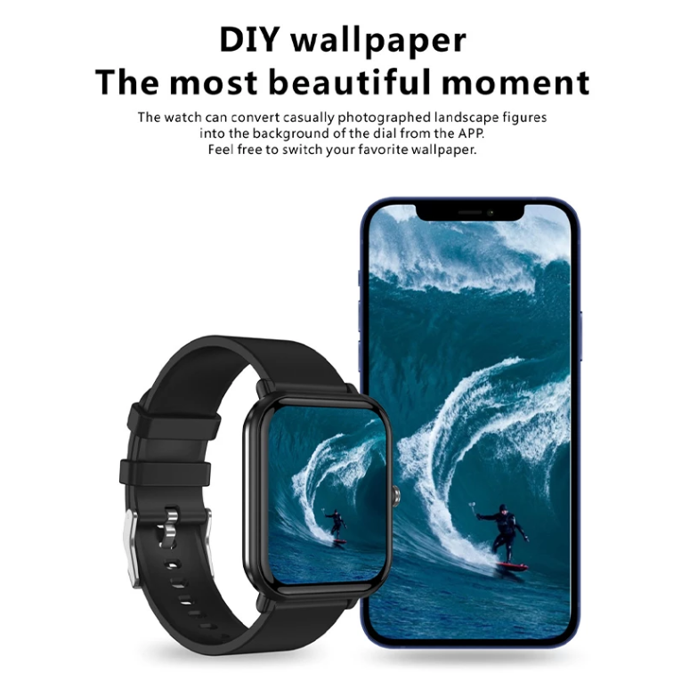 NexFit 2024 Sport Vandtæt Smartwatch til Blodtryk på Håndleddet til Android og iOS