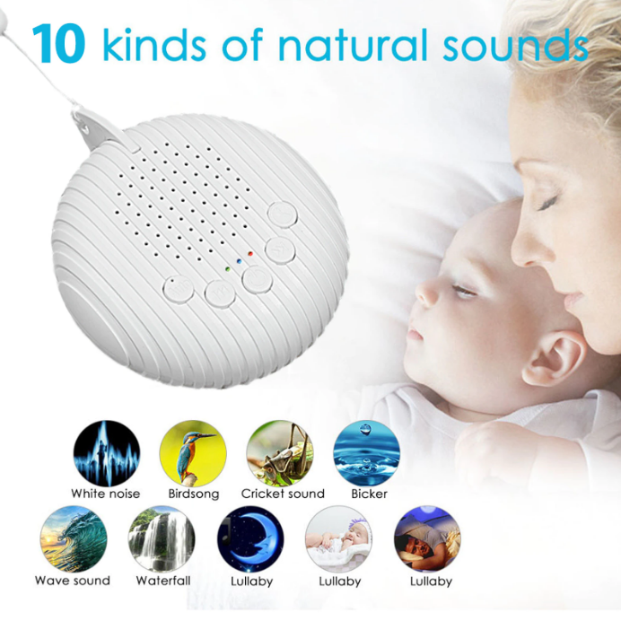 CalmNest Baby Søvnlydmaskine USB Genopladelig | Lersk