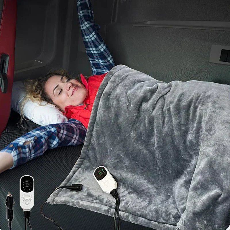 Coperta Riscaldante per Auto NovaLume con Timer e Nove Livelli di Calore | Lersk