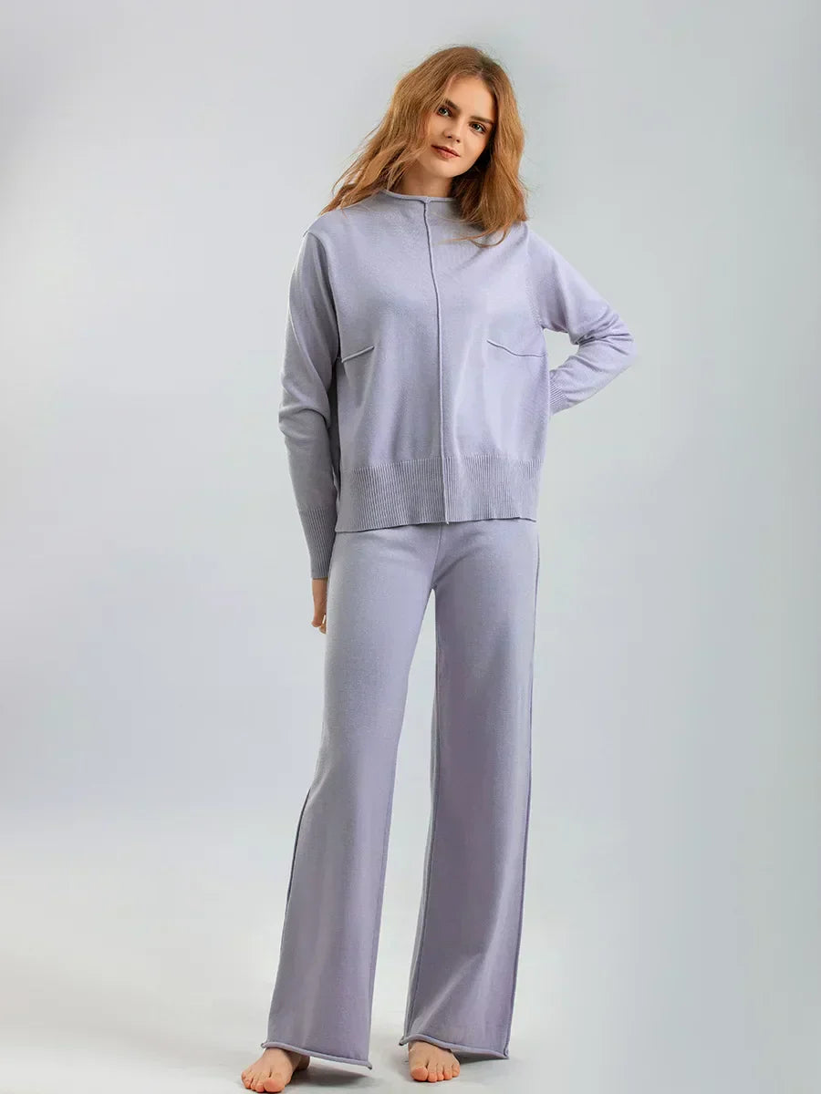 Autumn Knitwear Two-Piece Outfit | Lersk