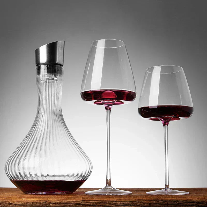 Elara Kristallglas-Set für Wein und Champagner (2,4,6) | Lersk