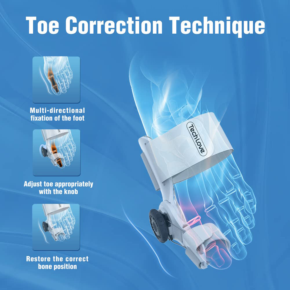 OrthoEase Toe Corrector Adjustable Bunion Splint Pain Free | Lersk