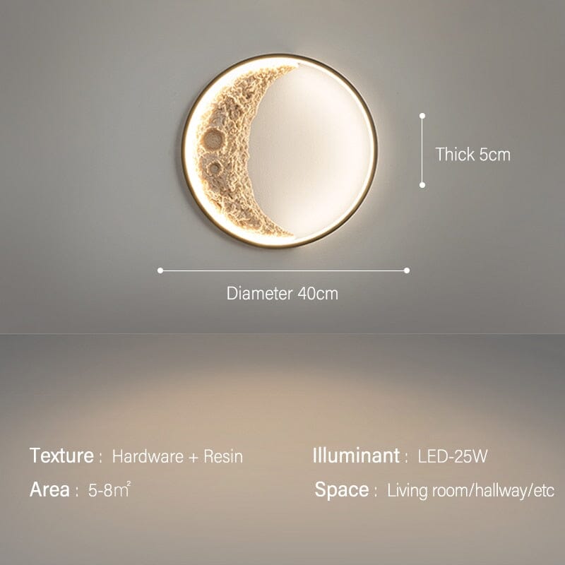 Nástěnné svítidlo Crescent | Lersk