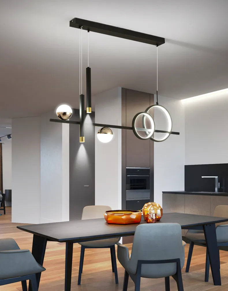 NovaLume Minimalist LED Pendant Lights with Remote Control | Lersk