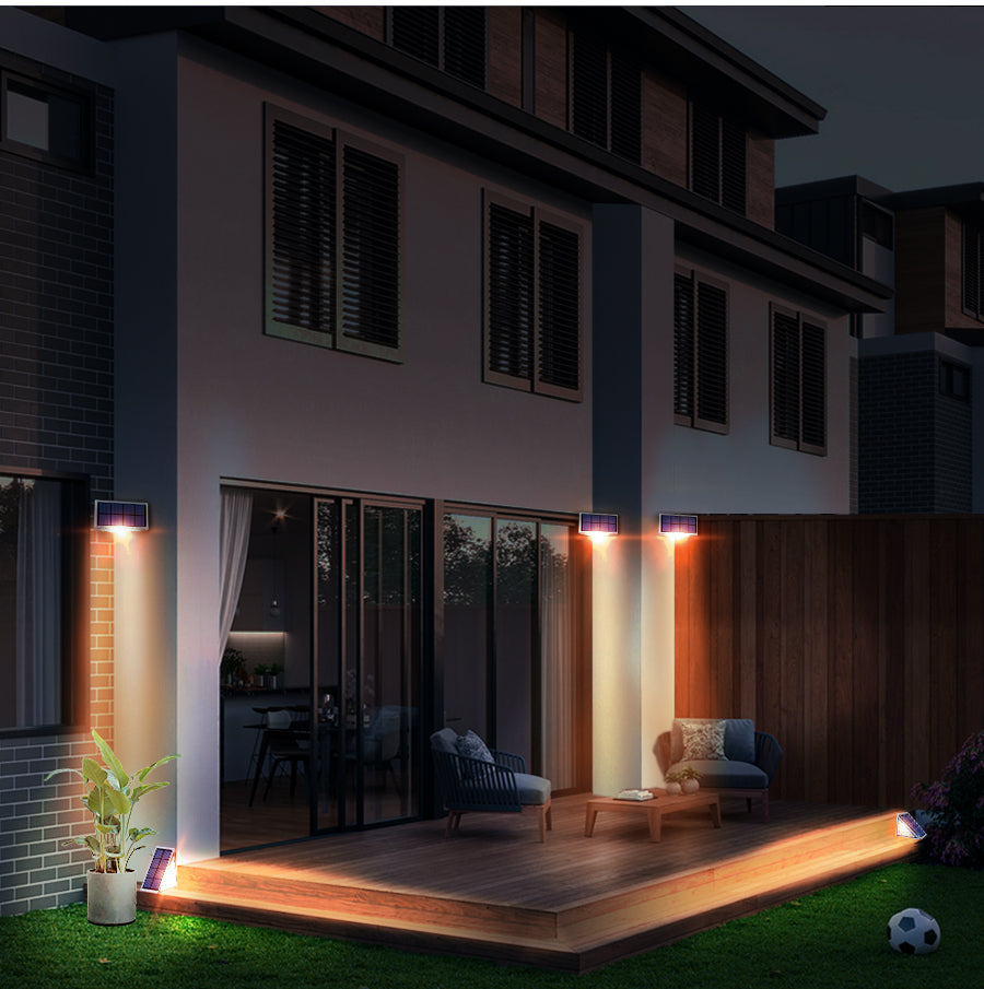 Aurelume Solar Step Lights Waterproof Outdoor Pathway LEDs | Lersk