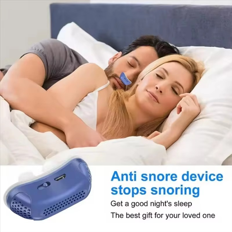 Adjustable Electric Anti Snoring Device With Custom Airflow For Quiet Restful Nights | Lersk