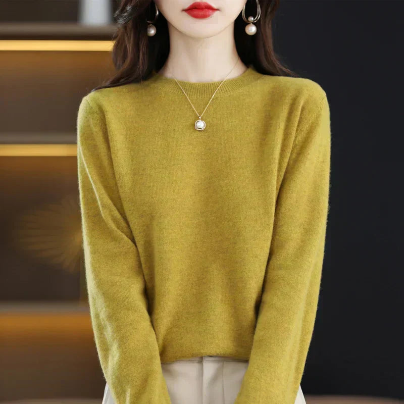 Asterra One Hundred Percent Wool Sweater for Women Autumn and Winter Warmth | Lersk