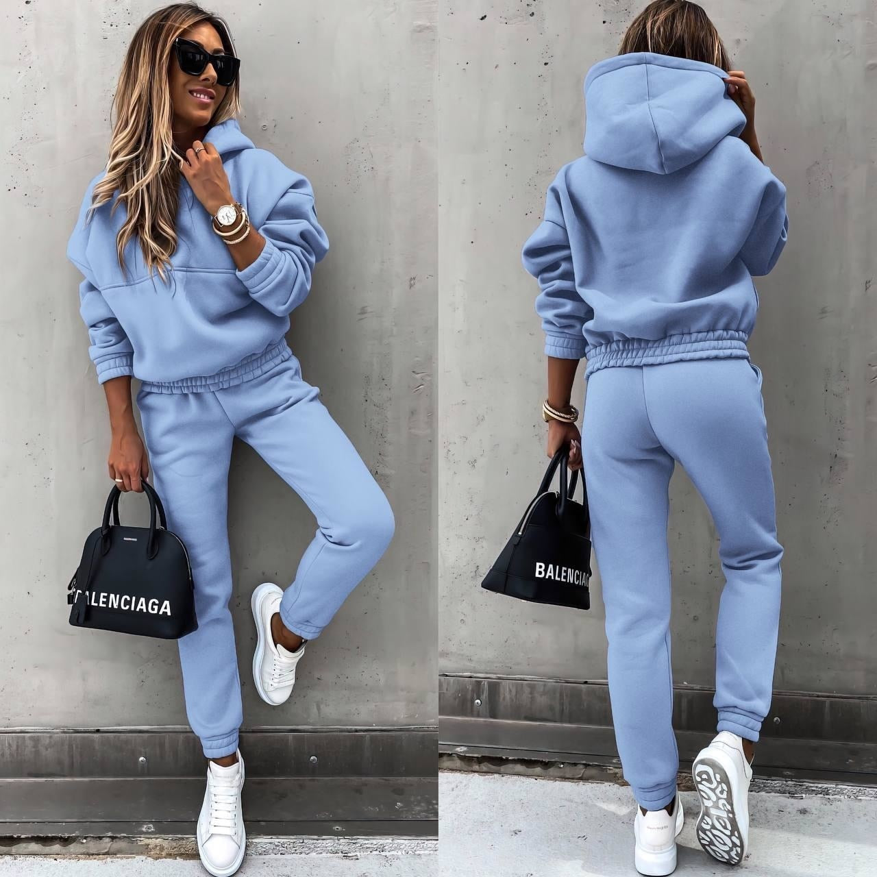 Completo Tuta da Jogging Mira Invernale per Donna, Abbigliamento Casual Accogliente | Lersk
