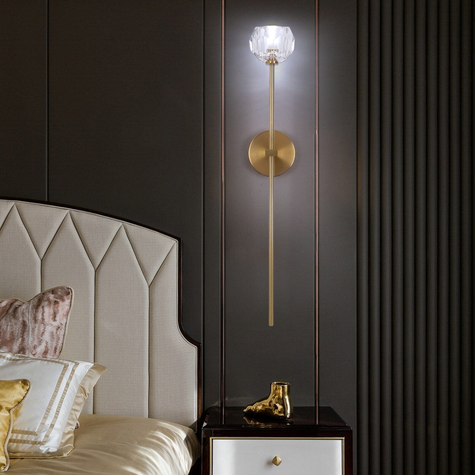 Lareine Crystal Wall Sconces | Lersk