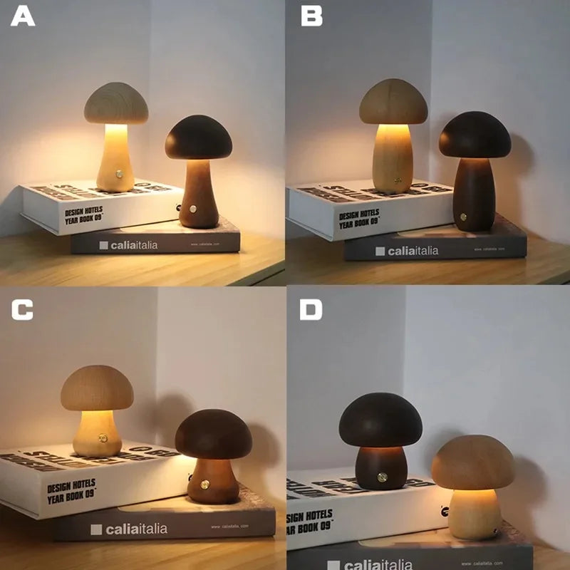 LuminaMoss LED noční světlo s houbou a dotykovým stmívačem | Lersk