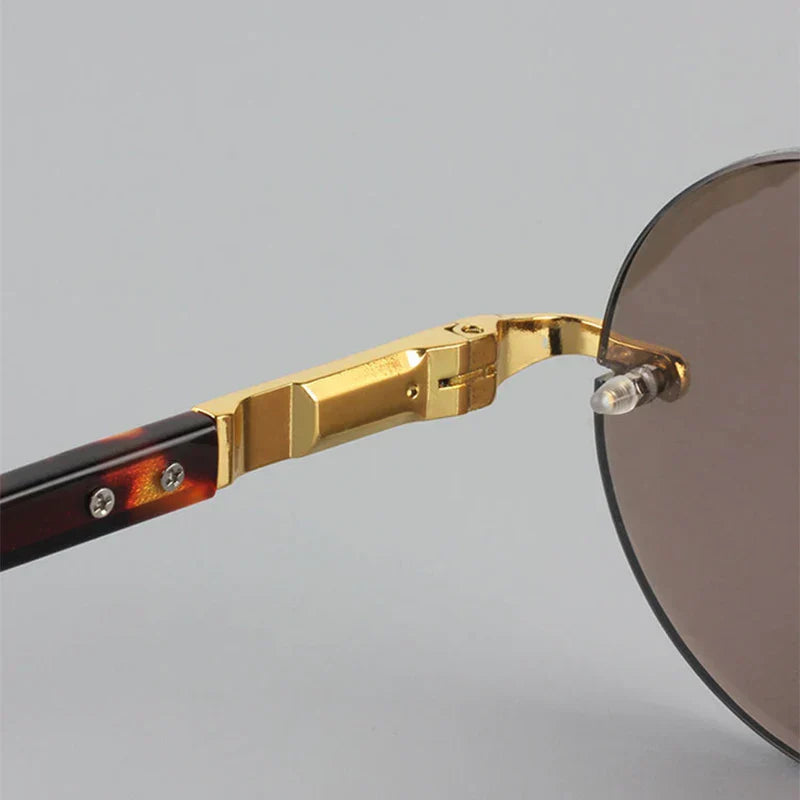 NovaLume Rimless Sunglasses UV400 Scratch Resistant | Lersk