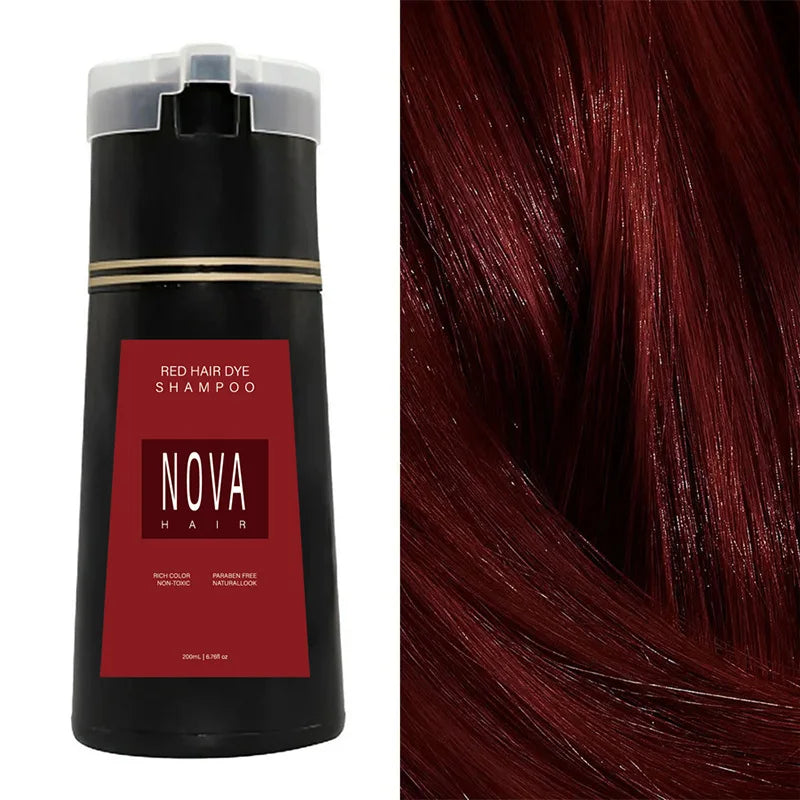 NovaHair – Shampoo colorante botanico per capelli in 10 minuti | Lersk
