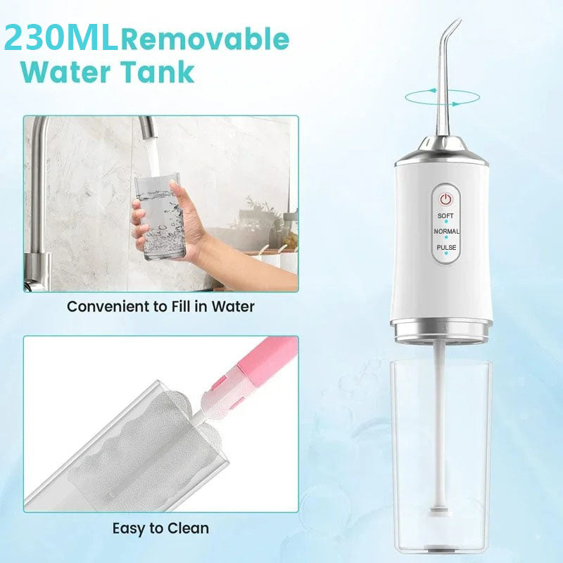 Cordless Water Flosser Portable Deep Cleaning For Home Use | Lersk