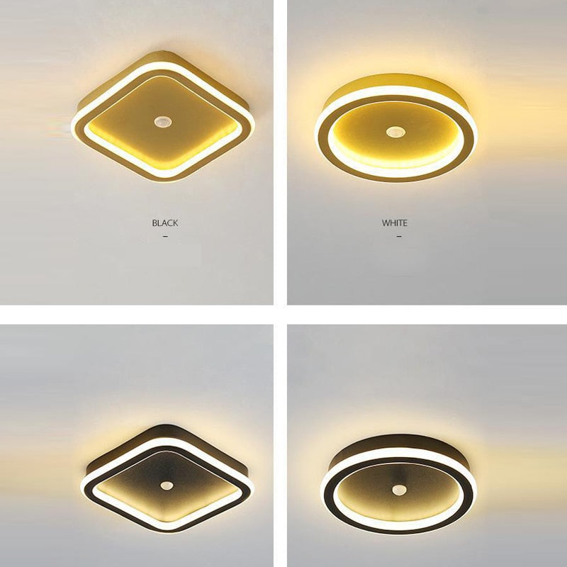 LumaPulse Ruchomoczna Lampa Sufitowa LED do Korytarza | Lersk