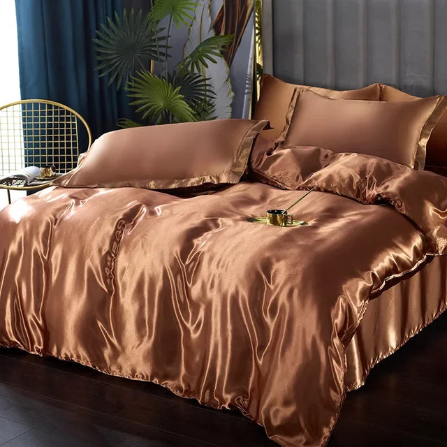Aurielle | Luxury Satin Bedding Set | Lersk