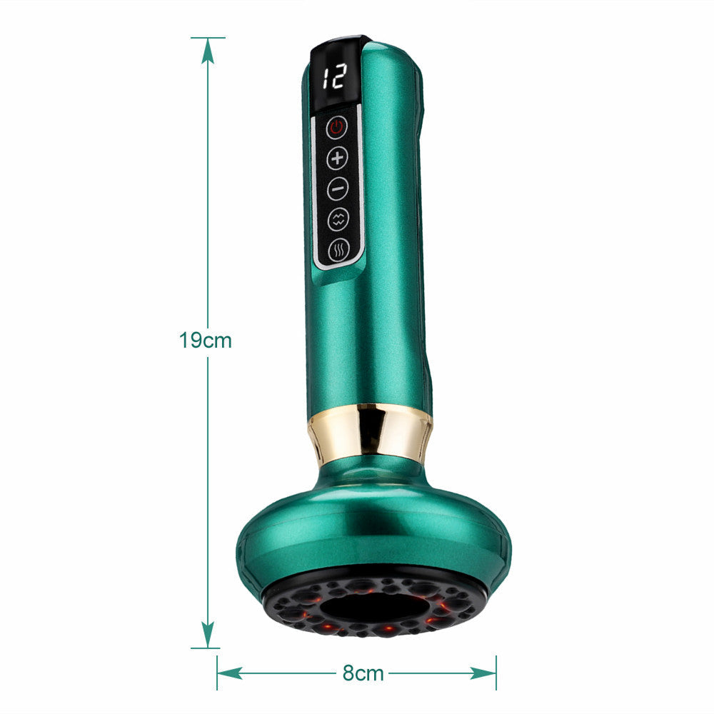 NovaFlow 3-in-1 Cupping Massager with Suction and Gua Sha