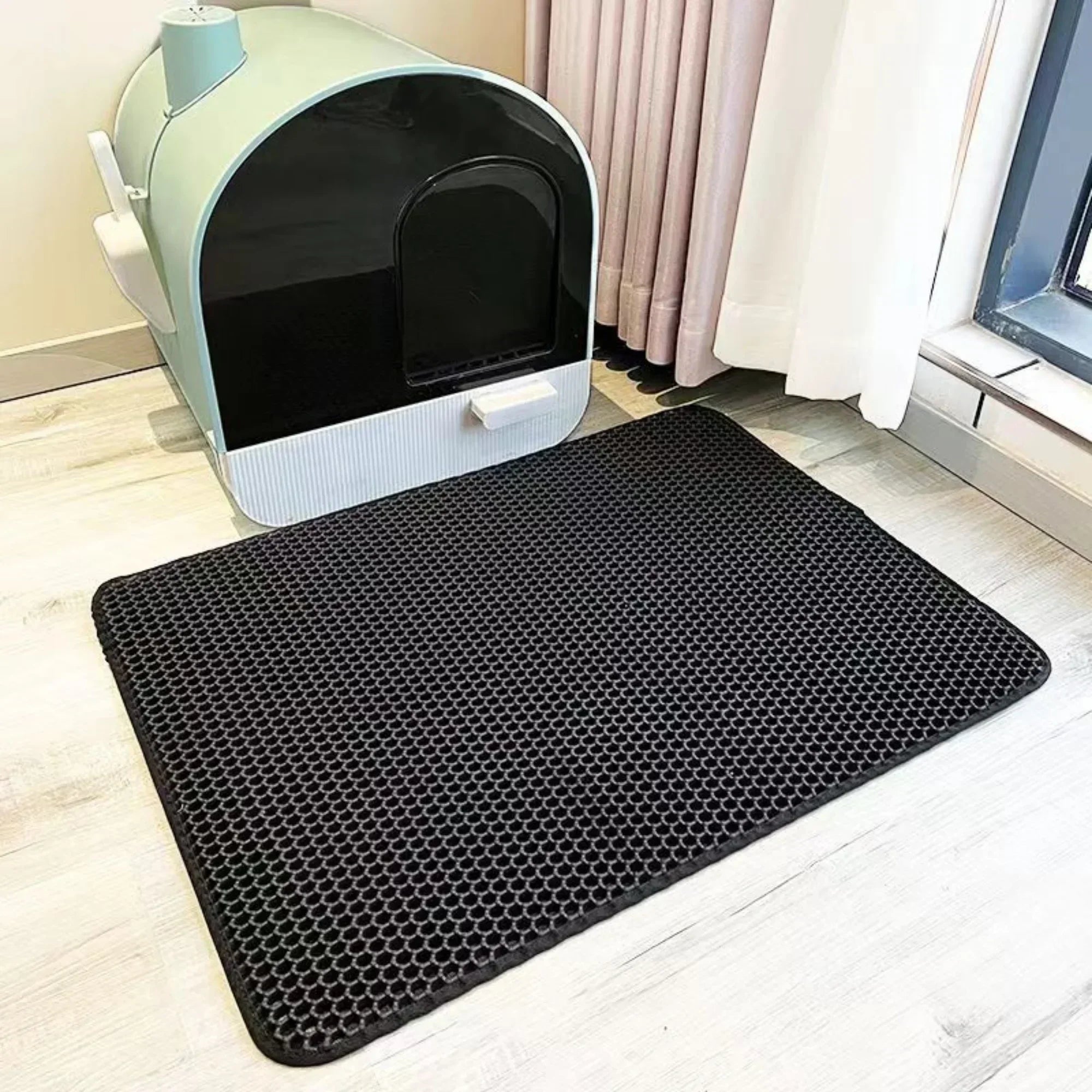 Ultra-Shield Double Layer Litter Mat — Heavy Duty Waterproof Pet Floor Protector | Lersk