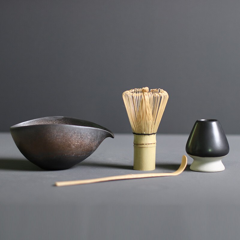 Miyano Keramisk Matcha Tesæt Minimalistisk Japansk Stil til Daglig Brug
