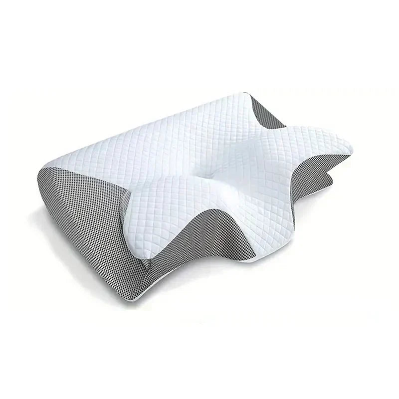 SomniEase Ergonomic 2-in-1 Memory Foam Cervical Pillow