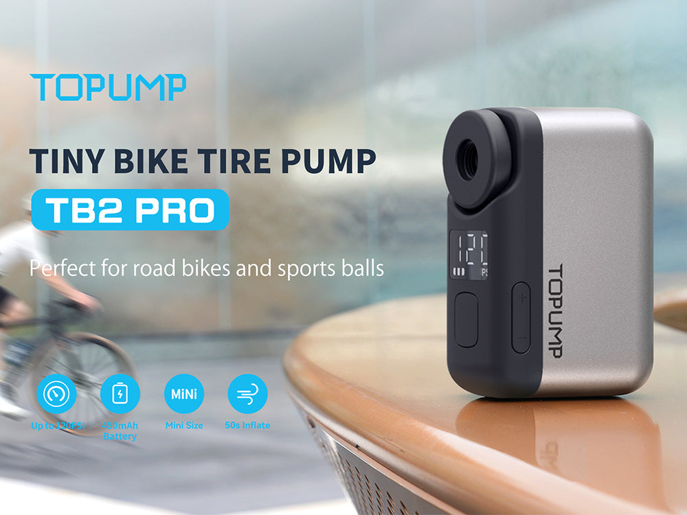 JetFlow Portable Electric Mini Bike Pump Pro for Travel | Lersk