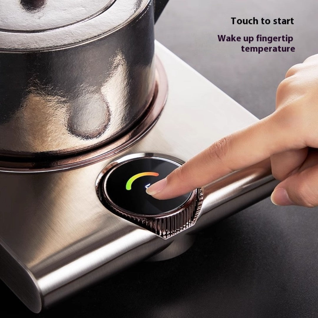 SerenoHeat Electric Ceramic Hot Plate 1000W Charcoal Heat Emulation For Tea Lovers | Lersk