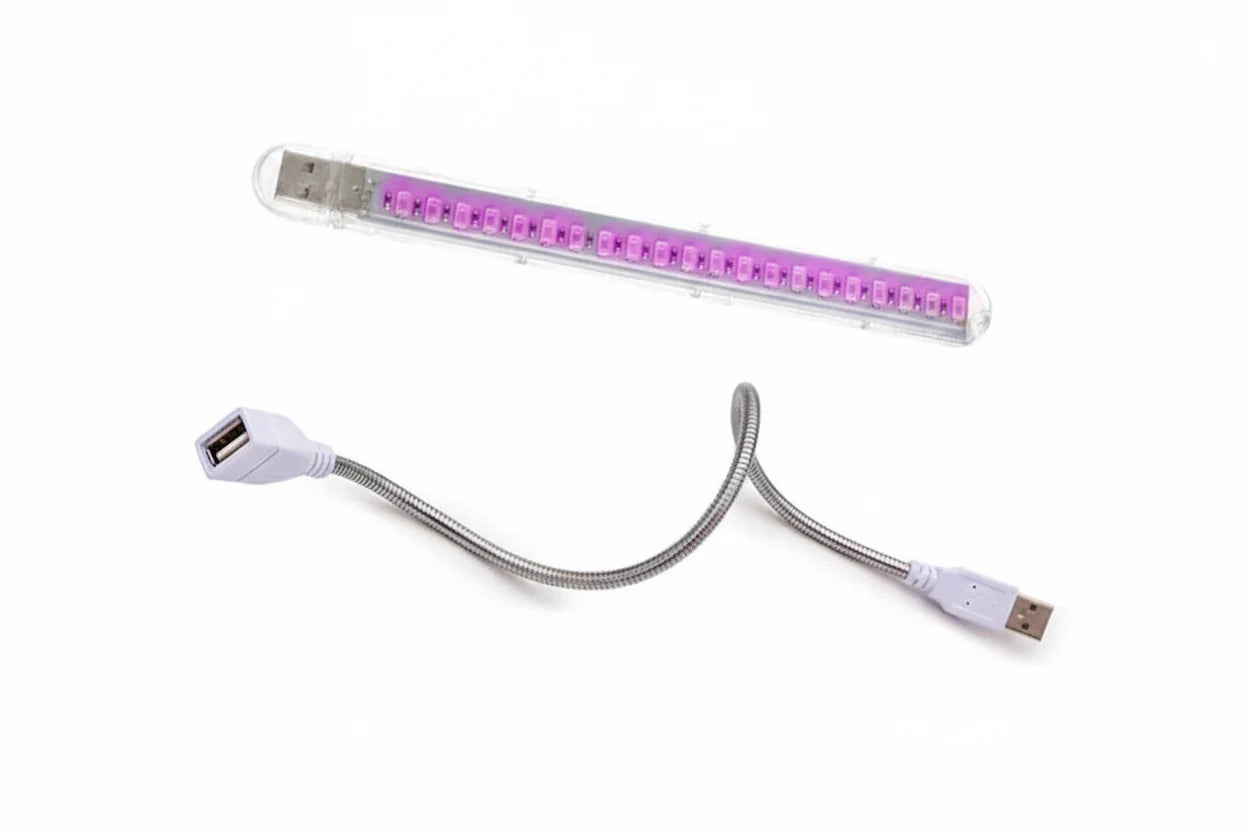 USB-LED-Wachstumslicht für Zimmerpflanzen und Hydrokultursysteme | Lersk