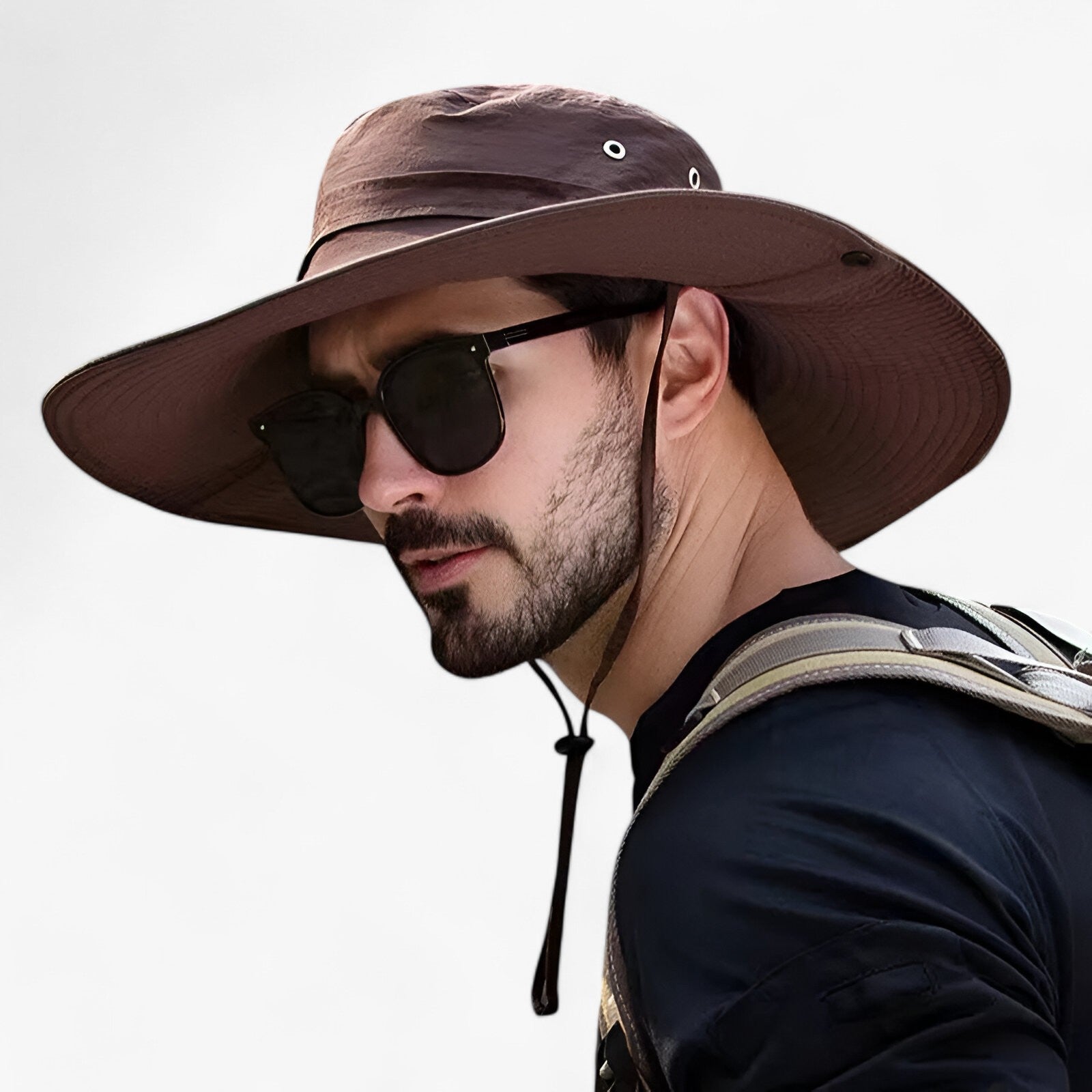 Zeno UV-Schutz Outdoor-Hut Atmungsaktiver Sonnenhut zum Wandern, Campen und Angeln | Lersk