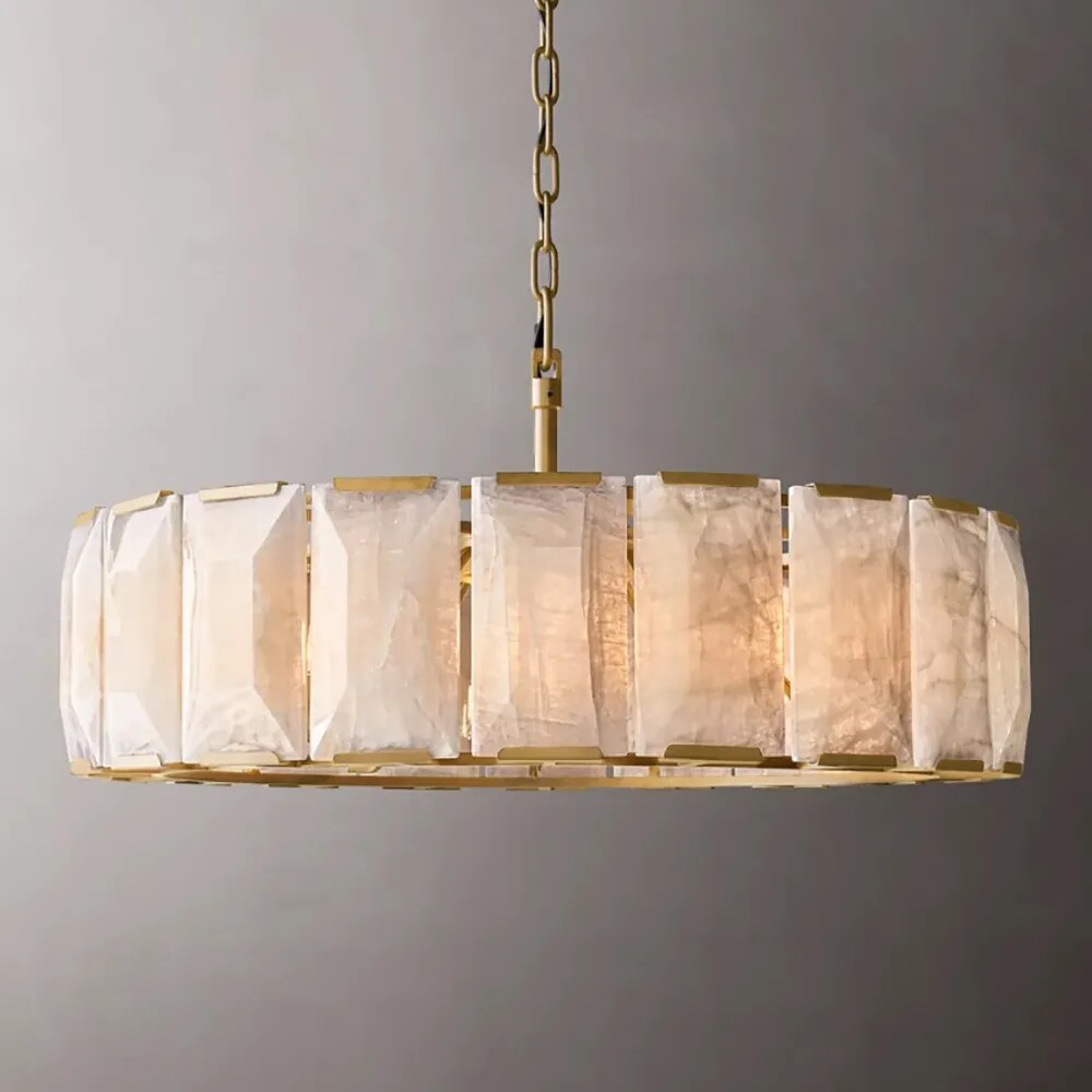 Dimmbare LED-Kronleuchter mit E14-Glühbirnen im Retro-Amerikanischer Stil | Lersk