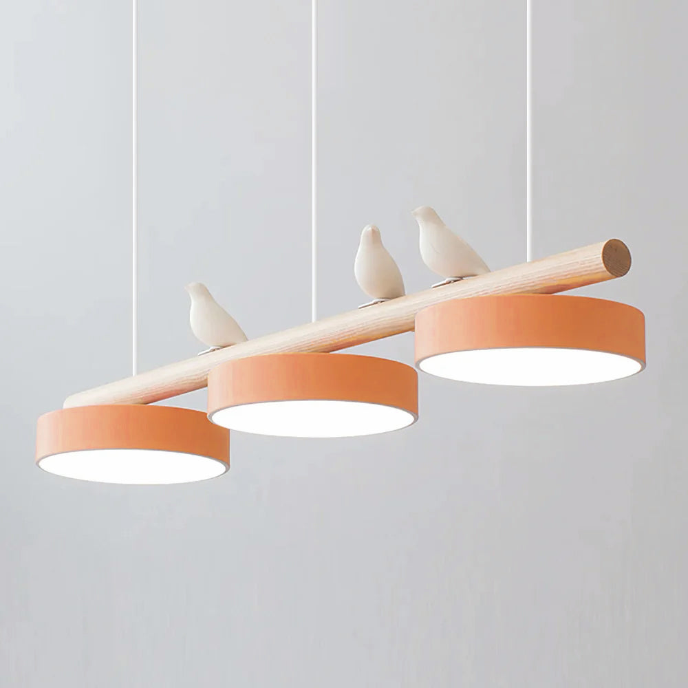 LyraNest Ptačí závěsná lampa Přírodou inspirovaná lampa do domácnosti | Lersk