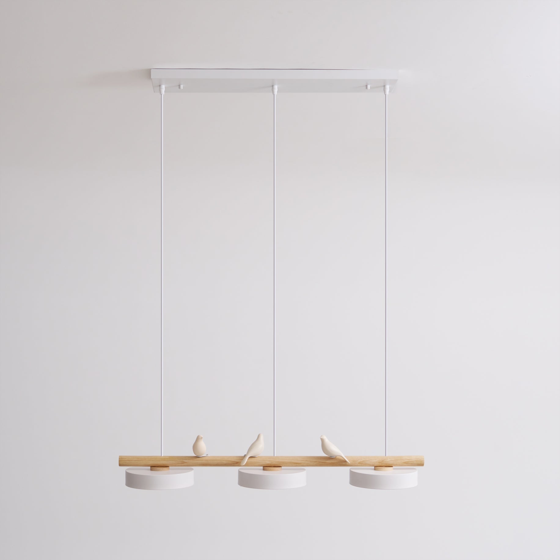 LyraNest Ptačí závěsná lampa Přírodou inspirovaná lampa do domácnosti | Lersk