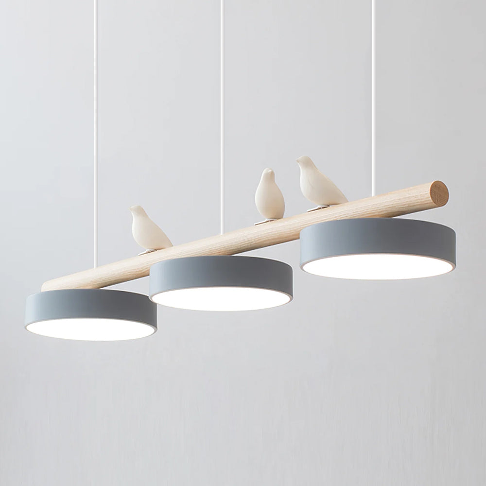 LyraNest Ptačí závěsná lampa Přírodou inspirovaná lampa do domácnosti | Lersk