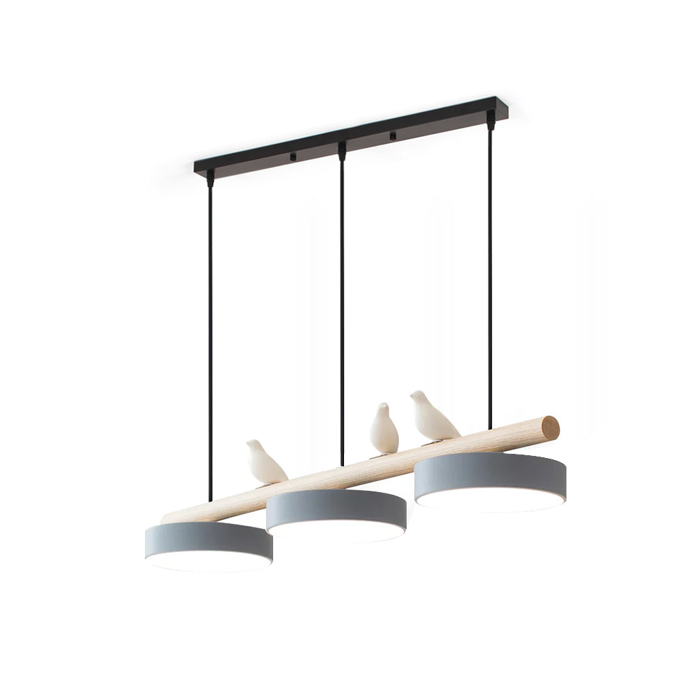 LyraNest Ptačí závěsná lampa Přírodou inspirovaná lampa do domácnosti | Lersk